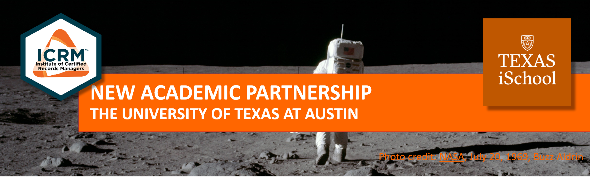 ICRM's newest Academic Partner The University of Texas at Austin. Learn more by clicking banner or go to https://ischool.utexas.edu/programs/msis/cra-crm-certifications
