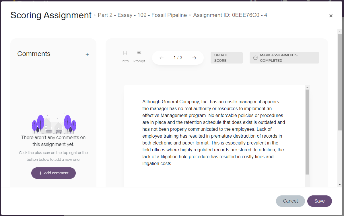 Assignment